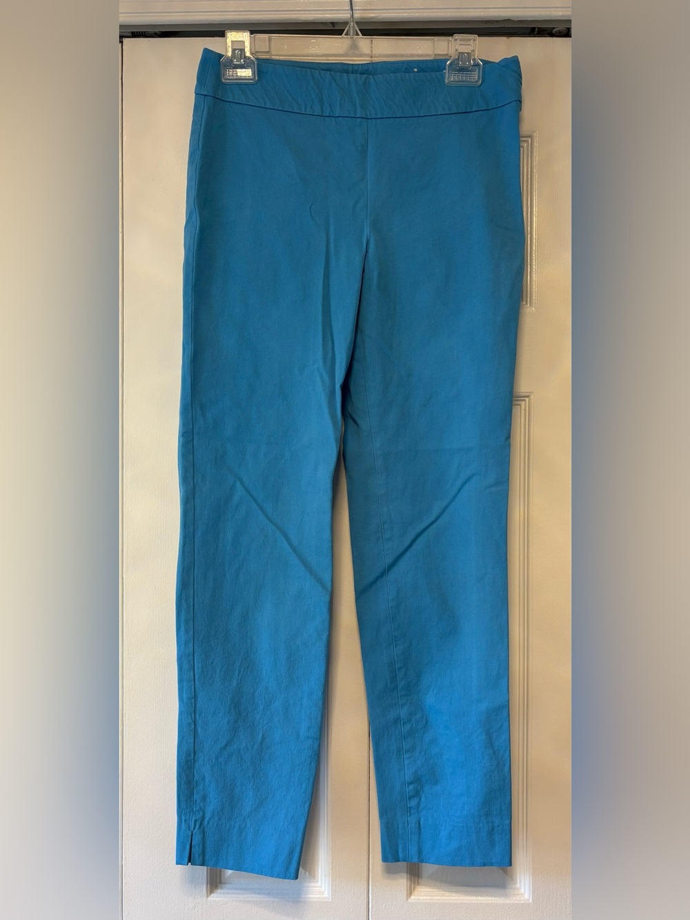 Talbots Bright Turquoise Chatham Ankle Pant